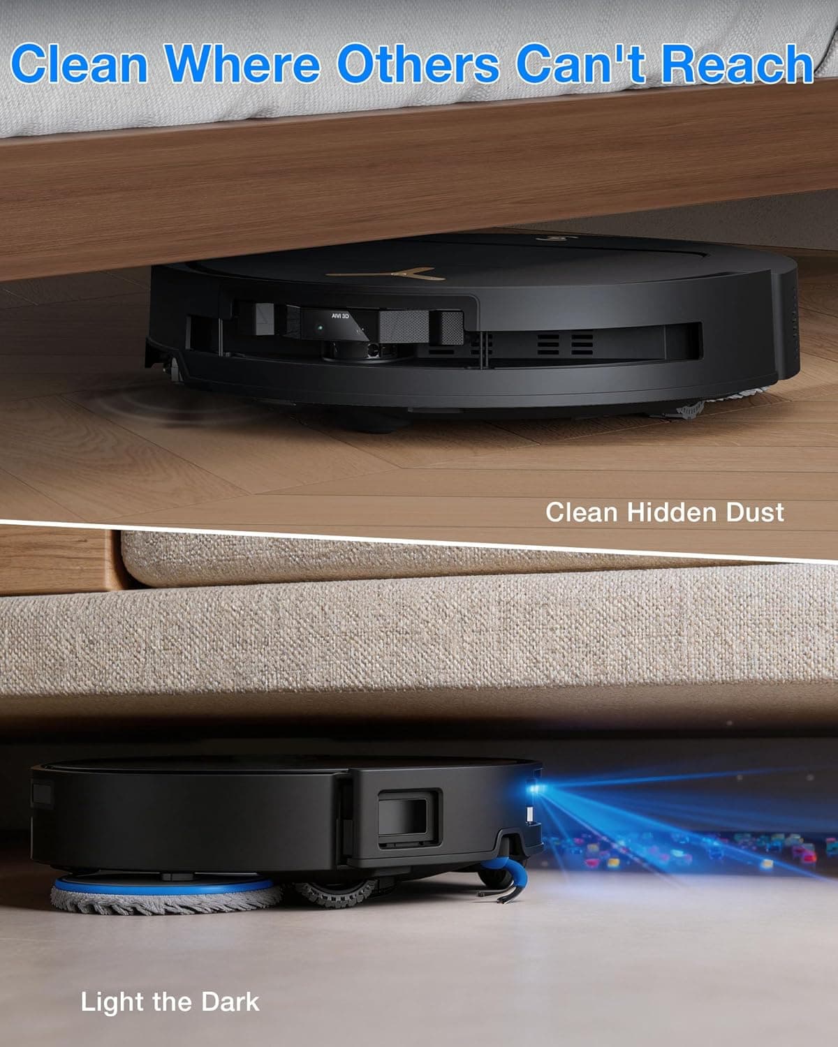 ECOVACS DEEBOT T50S PRO Omni Robot Vacuum and Mop