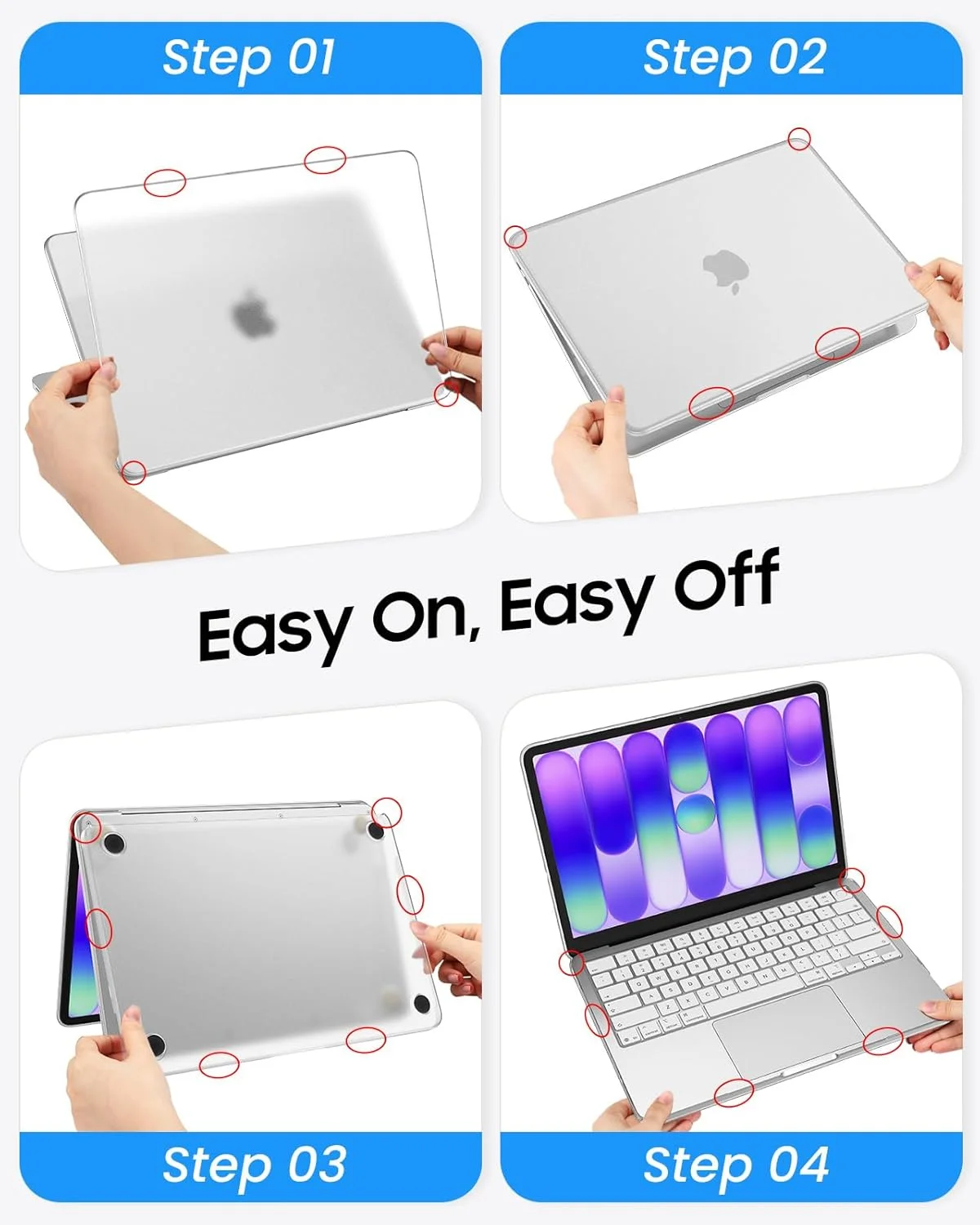 WIWU Ultra Slim Hard Shell Case for MacBook Neo